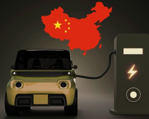 EV factories in China with advanced automation and EV startups driving innovation in 2025.