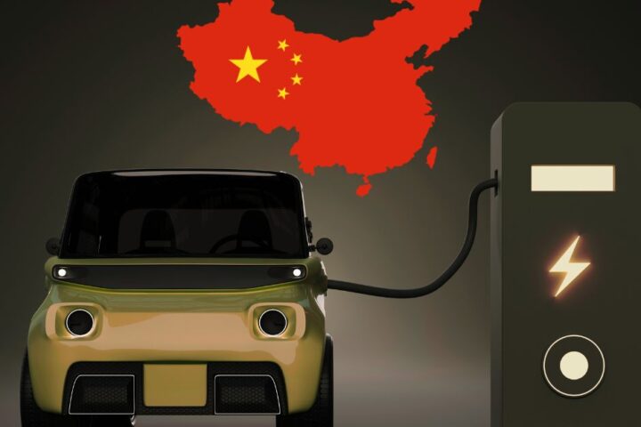EV factories in China with advanced automation and EV startups driving innovation in 2025.