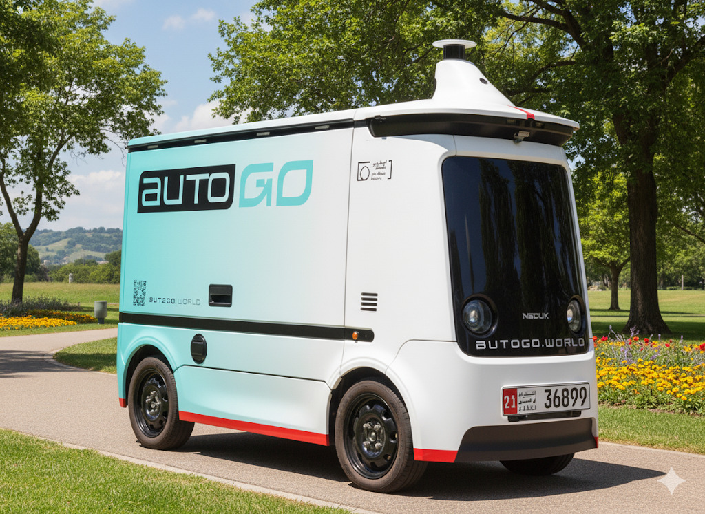 Abu Dhabi Issues First License Plates for Self-Driving Delivery Vehicles