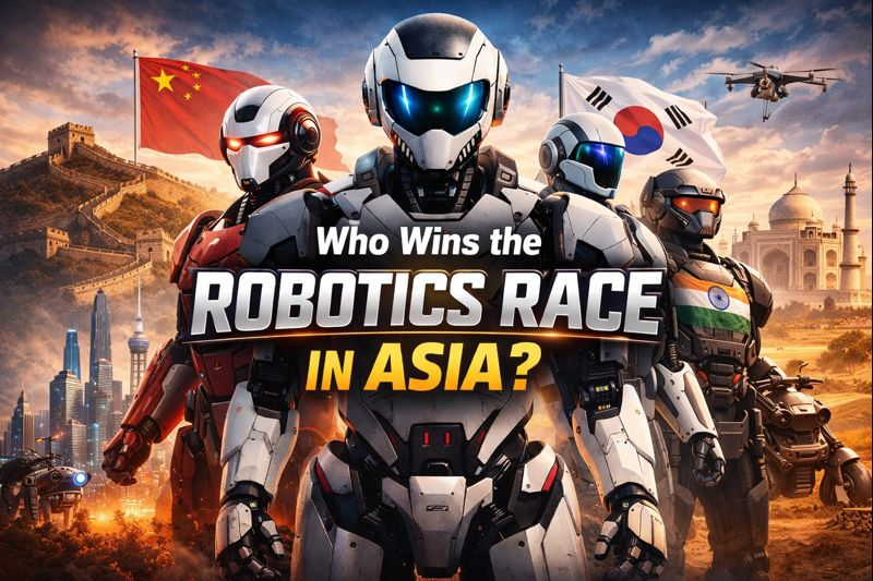 Top 25 Robotics Startups in Asia 2026- Find Who leads it?