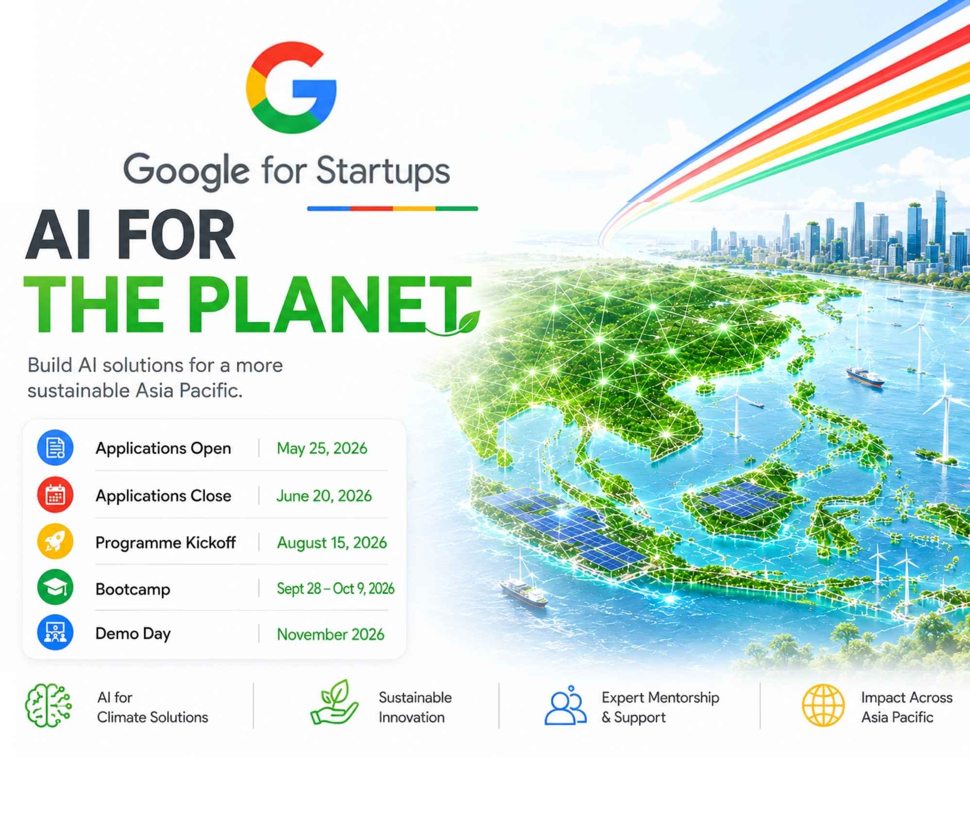 Google AI for the Planet Accelerator