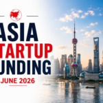 Asia startup funding rounds June 2026 — CRED $900M leads record month for India China and Southeast Asia venture capital
