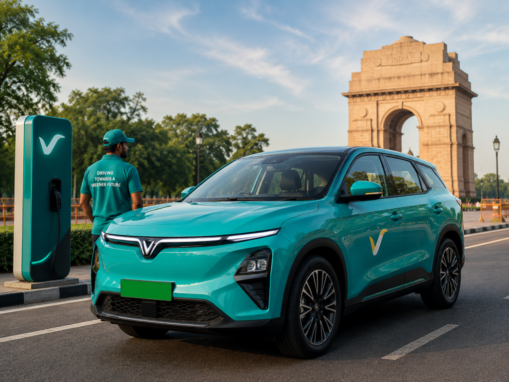 VinFast's EV Taxi