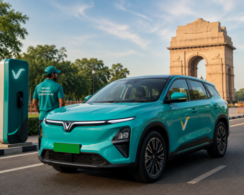 VinFast's EV Taxi