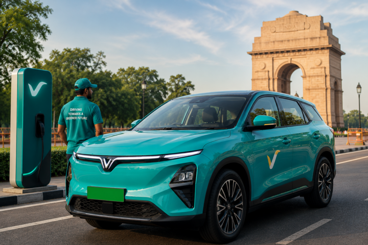 VinFast's EV Taxi